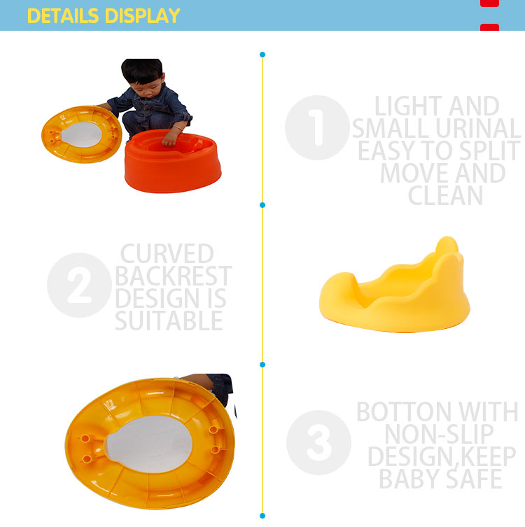 Good Quality PP Plasric Baby Boy Training Toilet Pee Urinal