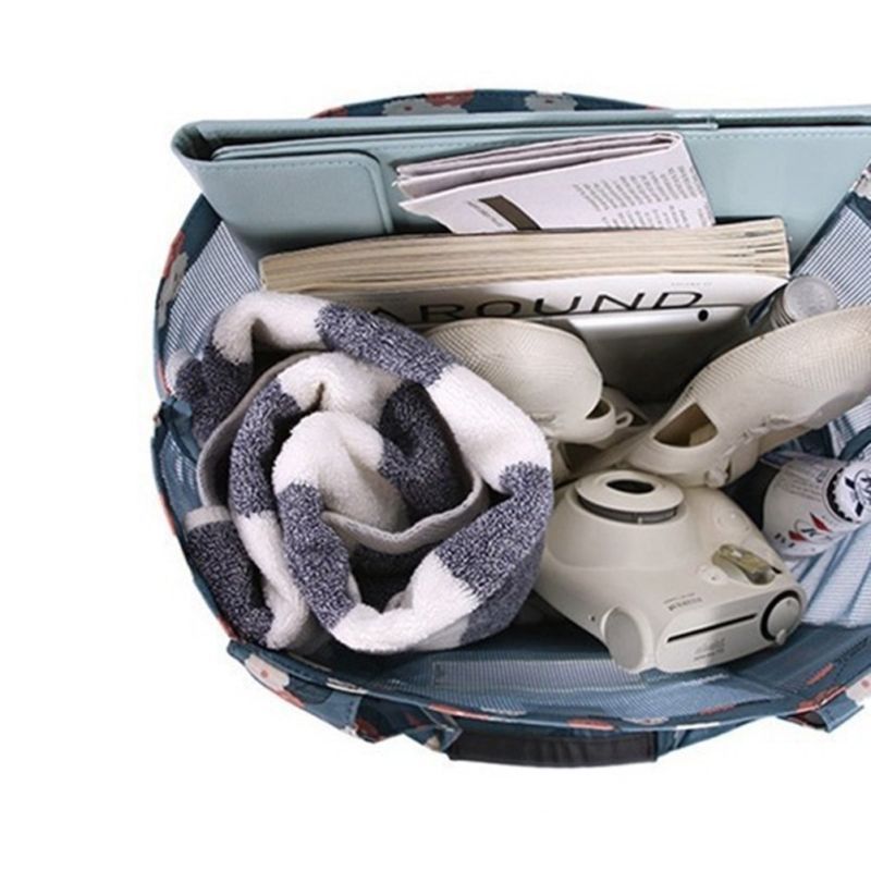 Borsa tote in rete di poliestere trasparente Borsa da donna in PVC trasparente Borsa con zip Sicurezza dello stadio