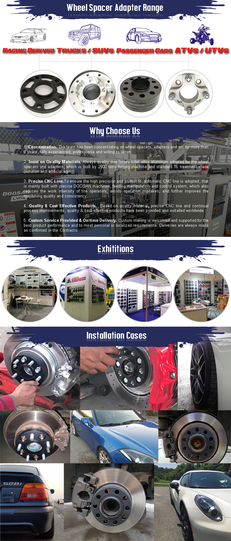 BOTRAK 11mm 15mm 20mm 25mm 4x108 car wheel spacers for citroen Grand C4 Picasso Saxo DS3 DS4 DS5 C5 peugeot 309 405 406 106