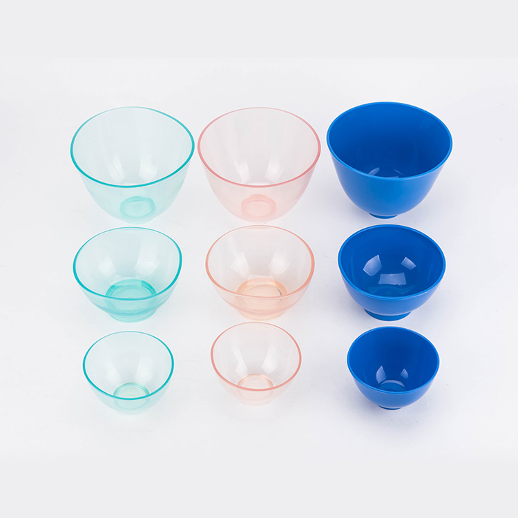 Good quality dental rubber colored mixxing bowl large