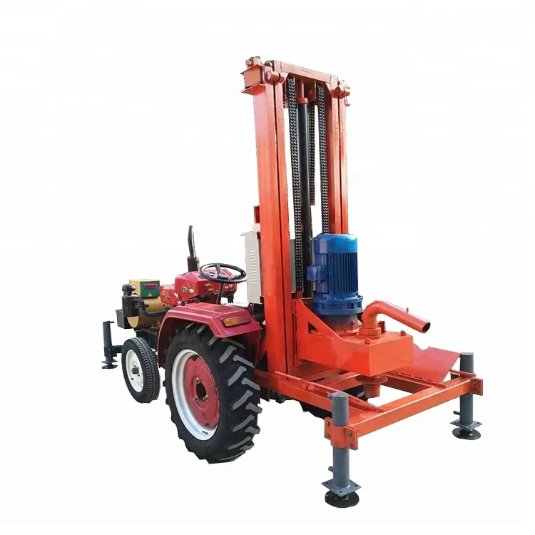 OC-500T High Quality Best Price Tractor Mounted Water Well Drilling Rig for Rocks