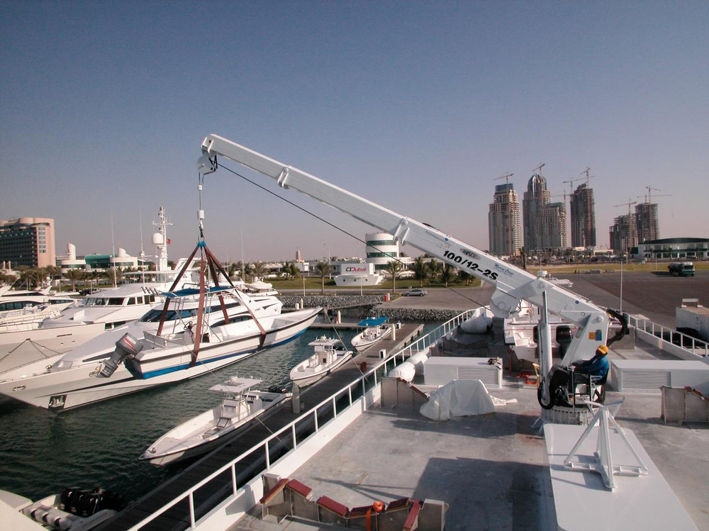 Knuckle Boom Marine Deck Cranes Price