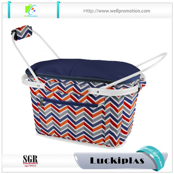 حقيبة حمل قابلة للطي سلة النزهة حقيبة تبريد سلة معزولة شعبية