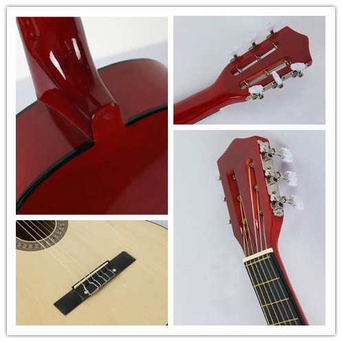 39 inch musical instrument classical wholesale guitars with nylon string