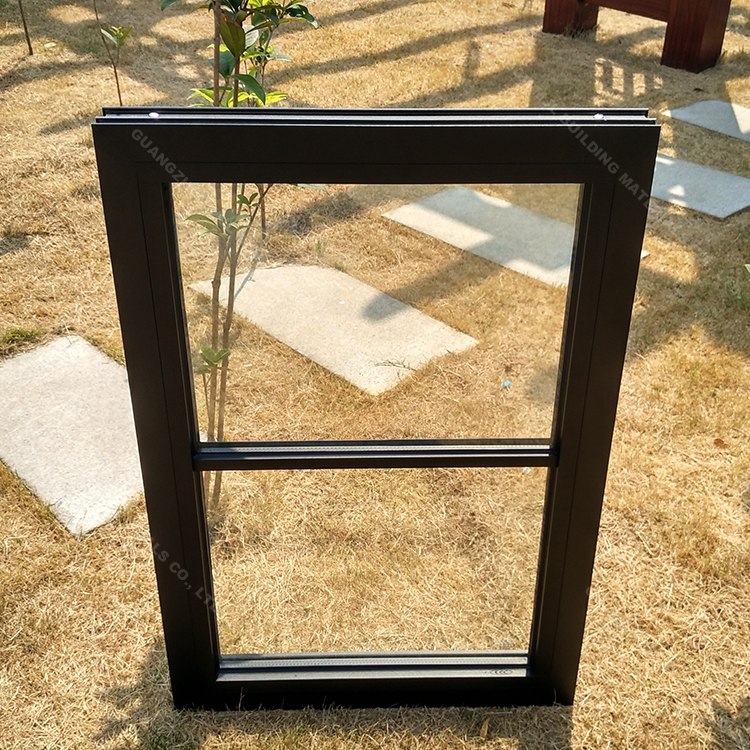 MJL aluminum alloy profile glass fixed window for home tempered glass lowes glazed windows