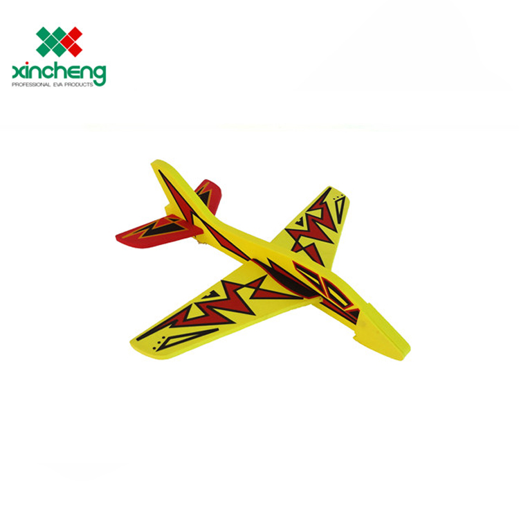 Wholesale 3D flying glider jigsaw puzzle 12 EVA foam aircraft educational toys for children