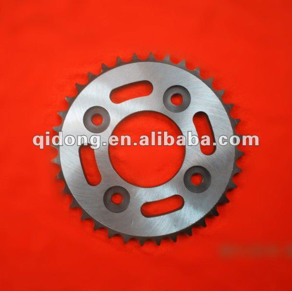 Steel motorcycle sprocket (s45c) Products from Renqiu Qidong Machinery Parts Co., Ltd.