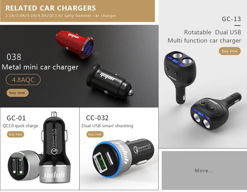 Quality Oem All Metal Quick Charge 3.0 2 Port Car Charger Dual Usb Car Charger Fast Charging Adapter Mini Usb Dual Car Charger