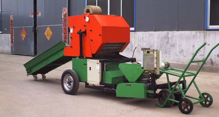 高效率新型液压玉米青贮打包机包装机 - buy corn silage baler