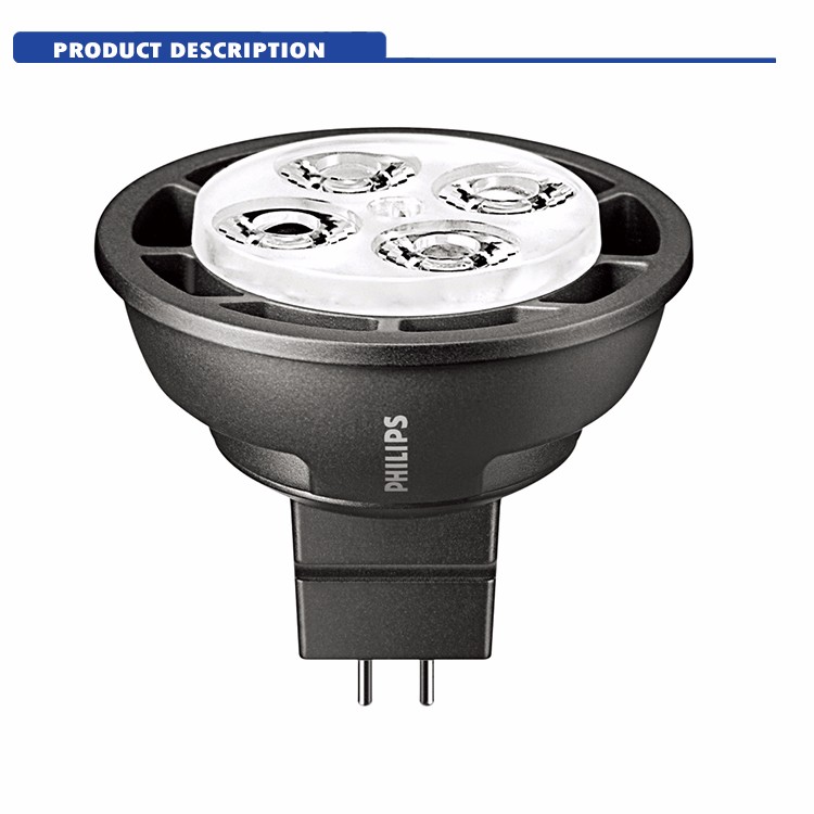 Philips MR16 LED Lamps 4W-7W - Dimmable, 36° Beam, 2700K Warm