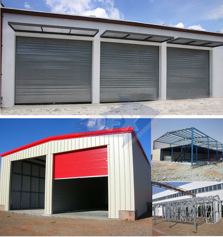 Steel Metal Structure Building Shed Residential Garage Workshop