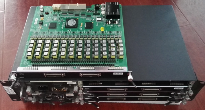 ZTE 24 Ports ADSL2 VDSL2 Mini IP Dslam Equipment ZXDSL 9806H