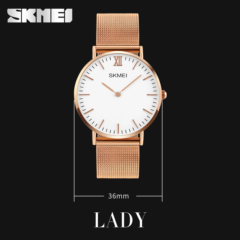 Fashion Japan movt 3 atm waterproof relojes top selling luxury quartz wristwatch skmei women watches 1182