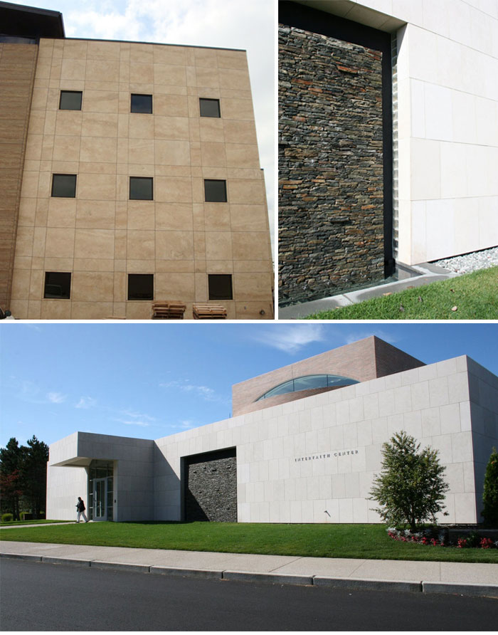 外墙葡萄牙moca奶油石灰石墙面包层 - buy limestone wall cladding