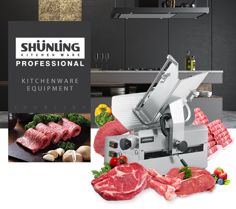 300mm blade dia multifunctional electric Commercial full automatic meat slicer