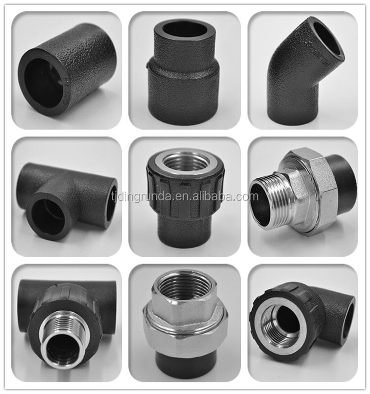 HDPE pipe Electrofusion fittings SDR11 SDR17 pn10 pn16 pe electro fusion couplings