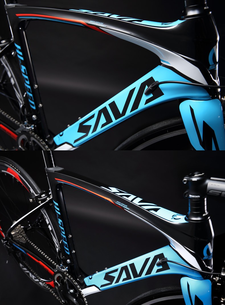 700C*44cm/48cm/50cm/52cm/54cm Size Bike Carbon Frame Road BikeT800 Carbon Fiber Bicycle, Used 105 Groupset