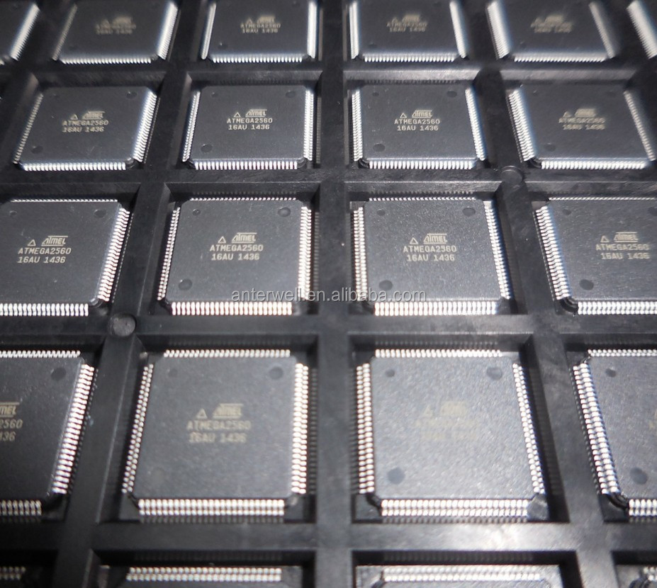 atmega2560-16au 8 位微控制器,具有 64 k/128 k/256 k 字节的系统可