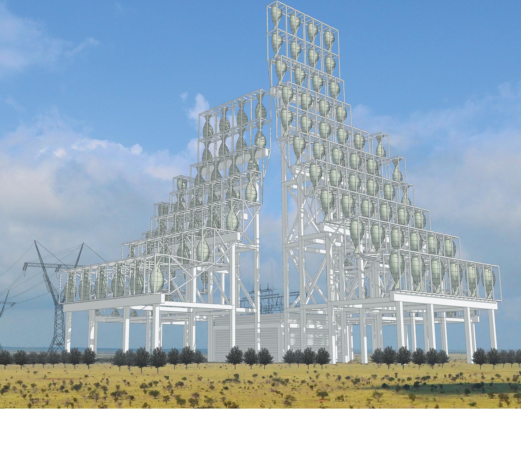 40w100w150w 螺旋小型垂直轴风力发电机