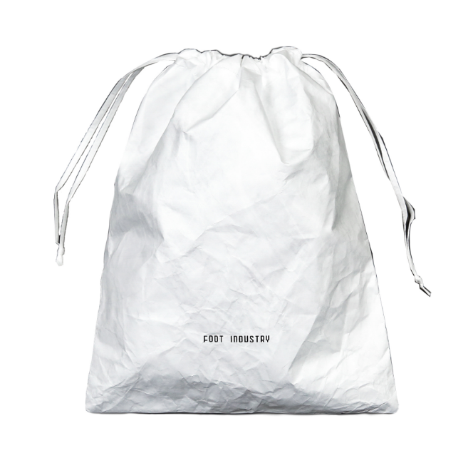 Eco-friendly Environmental Recycled Biodegradable Material Travel Kraft Tyvek Paper Drawstring Pack Backpack