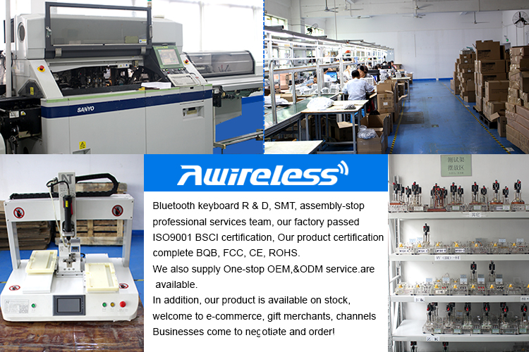 Black Layout Promotion Foldable Wireless Mobile & Stand With Touchpad For Tab Portable Folding Keyboard Bluetooth Azerty