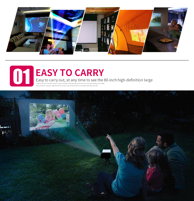Chinese LCD Mobile Phone Projector Mini 3D Video Projector for Android