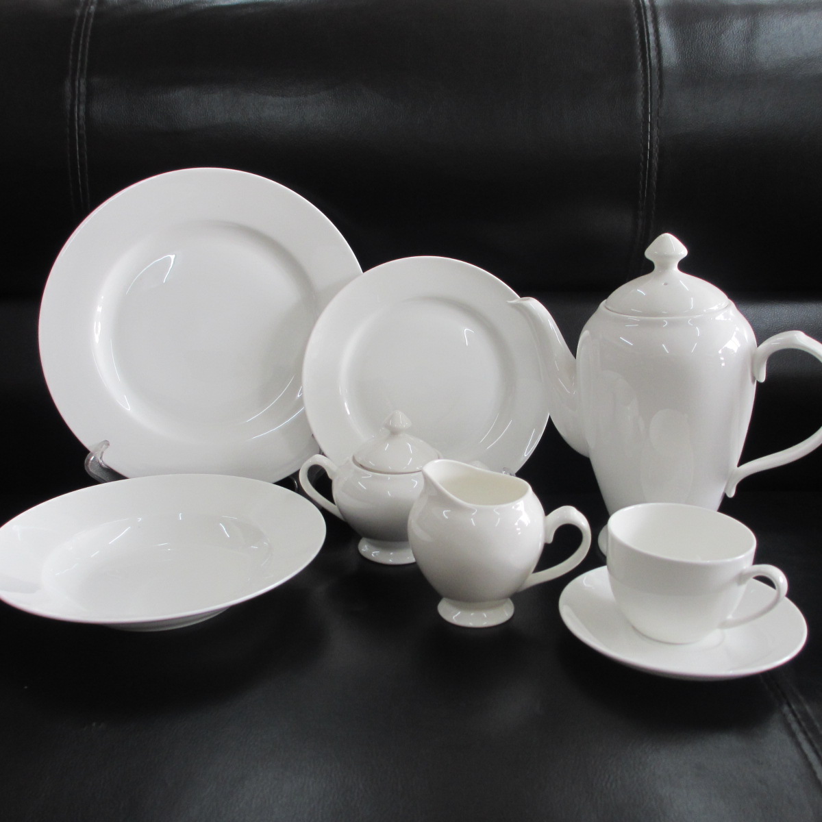 15pc white new bone china coffee set afternoon tea set customized acceptable