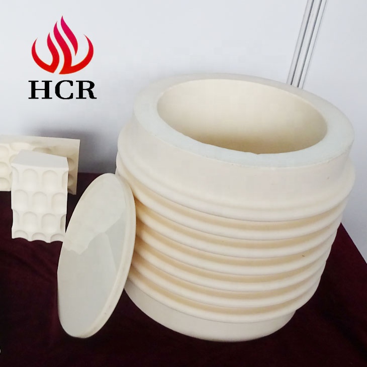 Zhengzhou HCR Brand tin bath bottom brick/fire caly block/ casting kaolin block for float glass furnace