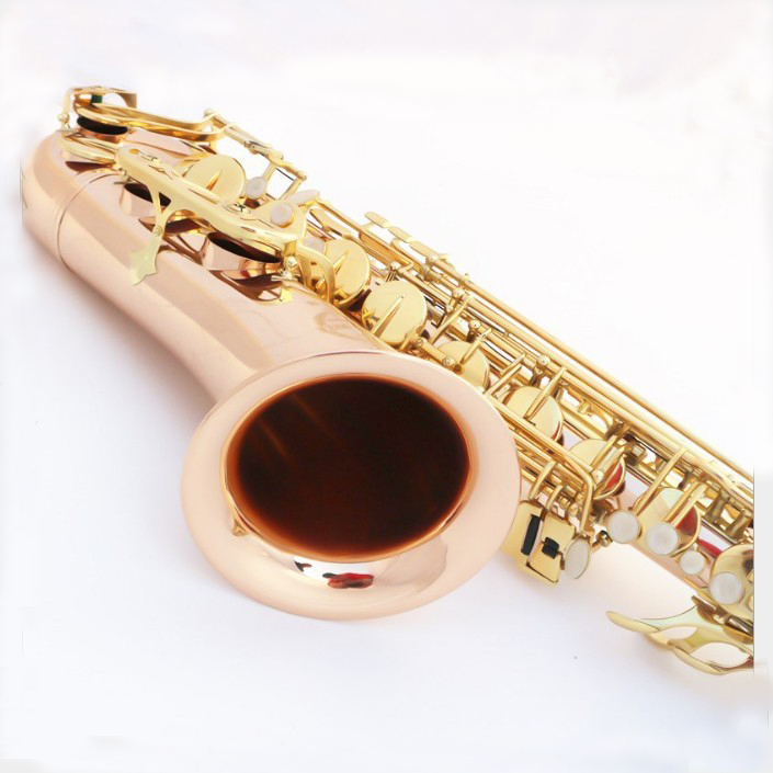 Rose brass material tenor saxophone good quality tenor saxophone
