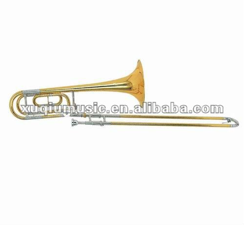 Cimbasso トロンボーン｜ゴールドラッカー仕上げのマーチングトロンボーン