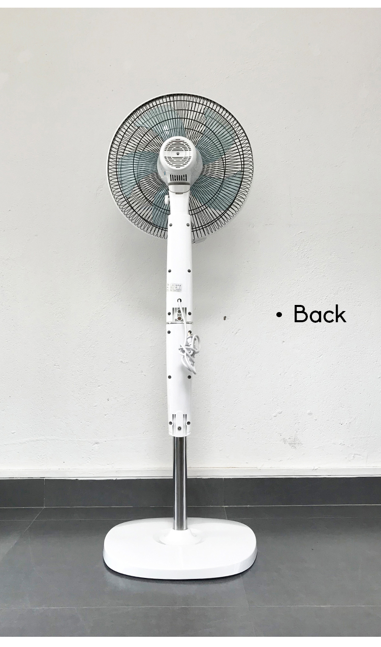 New Arrival 16 Inch DC Stand Fan LazyElf DC Stand Fan Five Blades Remote Control DC Fan Stand For Home