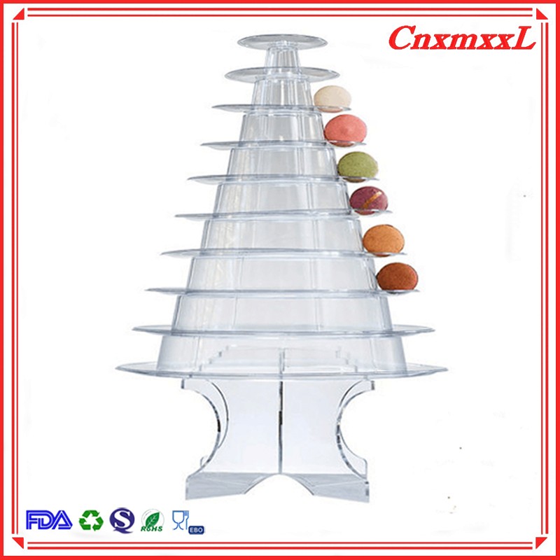 33 Cells Round Shape Macaron Gift Box Recyclable For Food