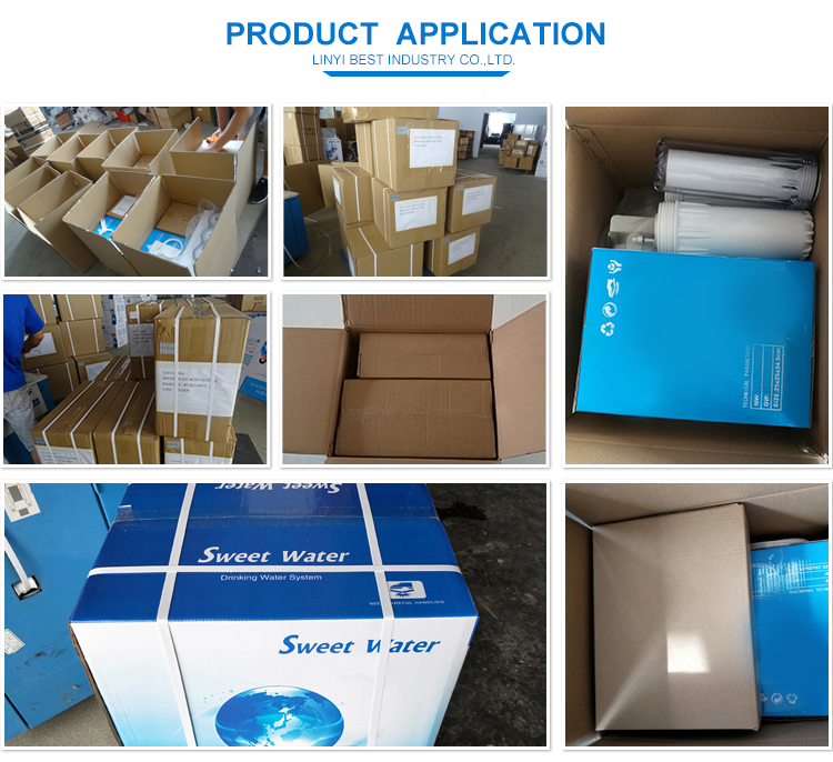 60L 100L RO قطعات یدکی نرم کننده آب پلاستیکی تعویض مخزن آب نمک 150psi 3