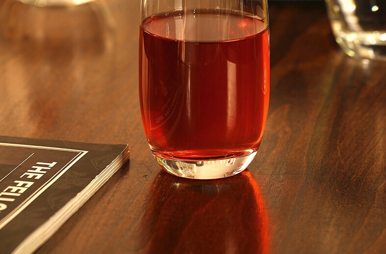 OEM round shape clear wine glass cup whiskey glass tumbler stemless glass