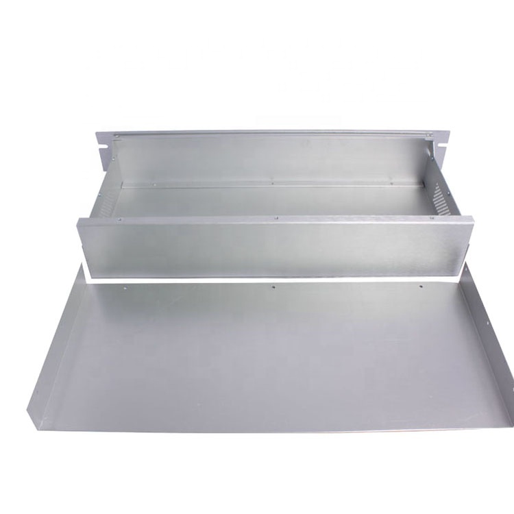 Customized 19 inch 1U 2U 3U rack mount case aluminum enclosure