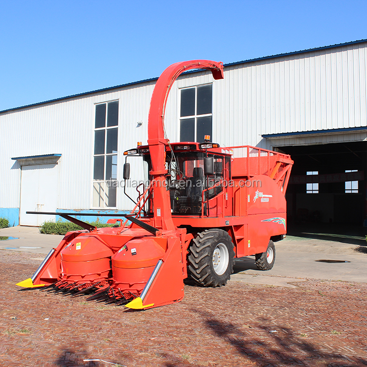 自动绿色饲料收割机迷你玉米联合收割机 - buy forage harvester,mini