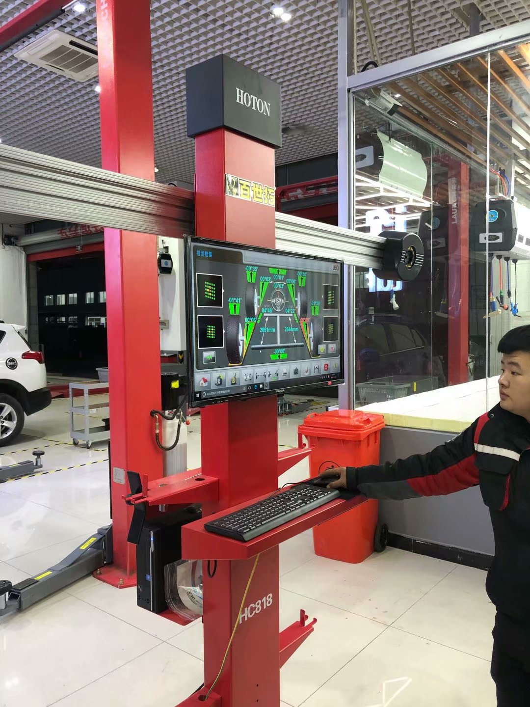 3D wheel aligner HC808B high-definition 3d wheel alignment