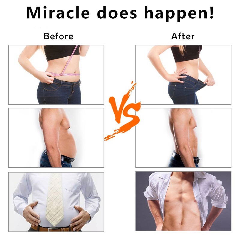 EMS ABS Stimulator Abs Trainer Muscle Toner Abdominal Toning Belt Workouts Portable AB Training Home Office Fitness Equipment