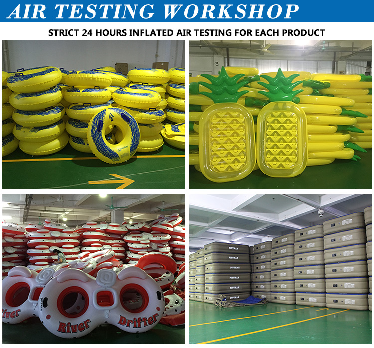 Factory Customized Thickened PVC Pink Inflatable Beer Pong Float
