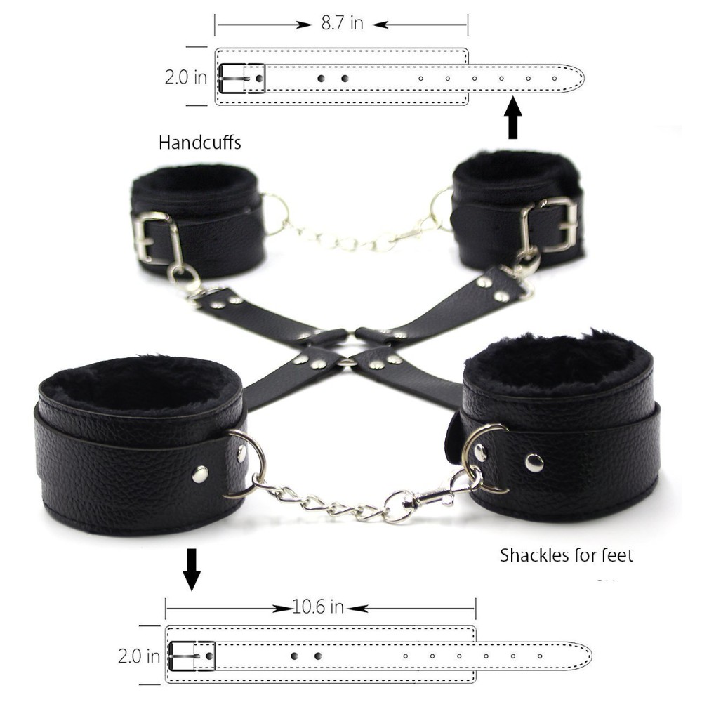 Roleplay BDSM Bondage suit restraint gear 10pcs sex toys couple exotic adult couple women