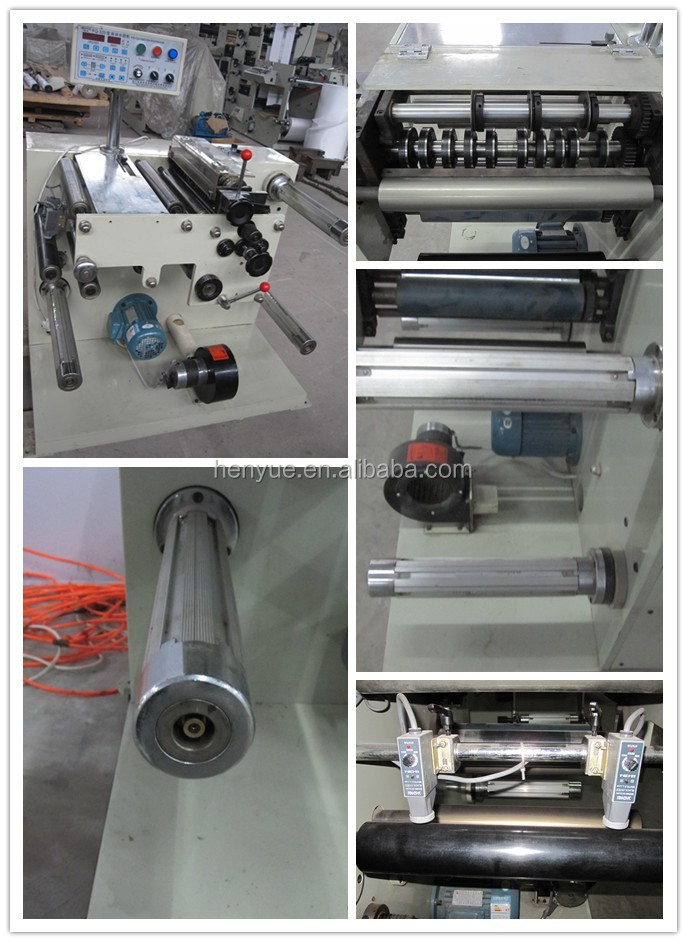 aluminum foil slitter and slitting machine and rewinding machine