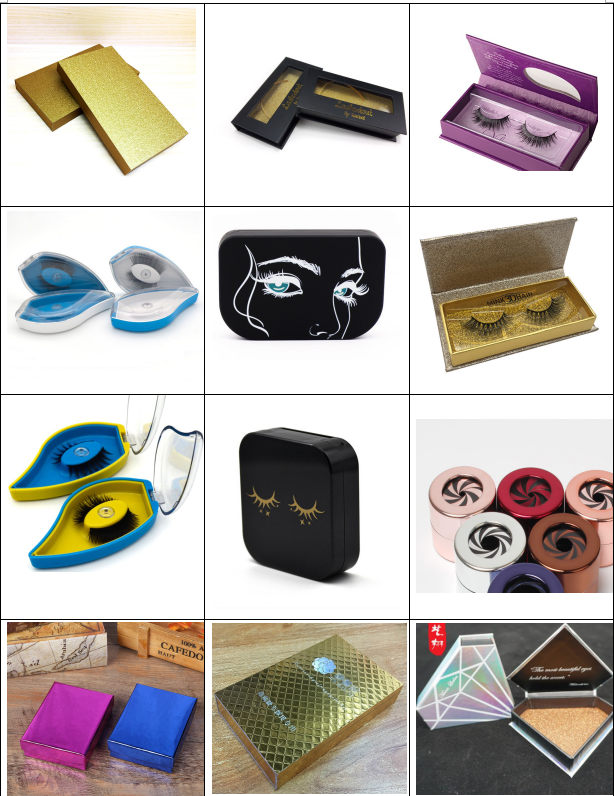 5 Pairs Easily Apply eyelashes miami lashes private label logo 3d mink individual thick false eyelashes custom faux mink lashes