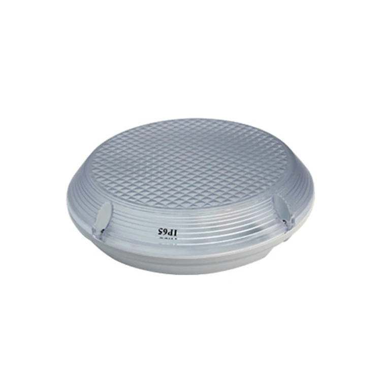 Indoor Round Plastic Bulkhead IP65 Led Wall Light