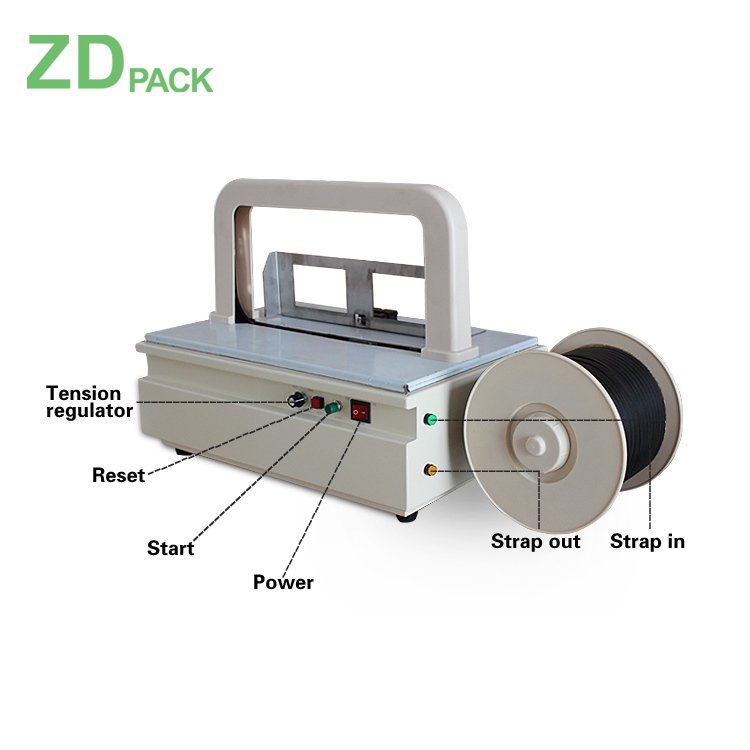 ZDpack ZD-08 Small Auto Banding Electro<i></i>nics Products Strapping Packaging Machine