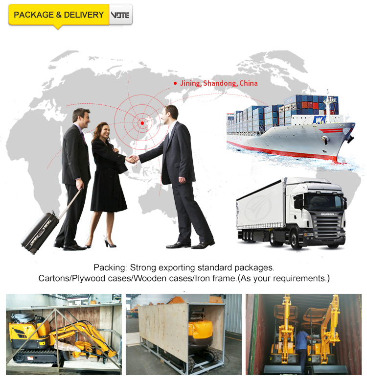 VTW-20 2.0 Ton Multifunction Hydraulic Diesel Small Crawler Excavators