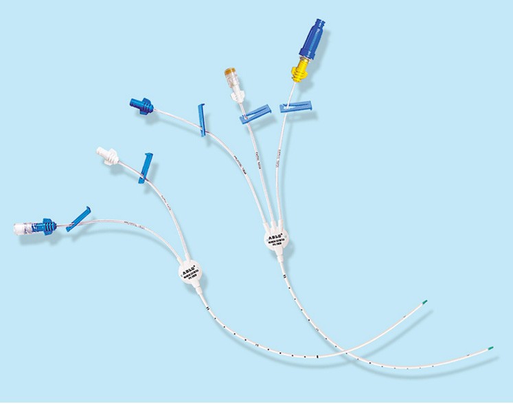 一次性双三腔中心静脉导管套件