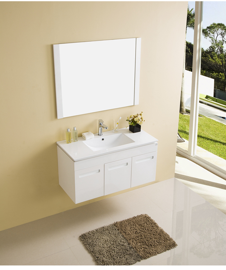 FSC certified bathroom cabinet Oem Luxury New Design Bathroom Cabinets European Modern Bathroom Vanity
