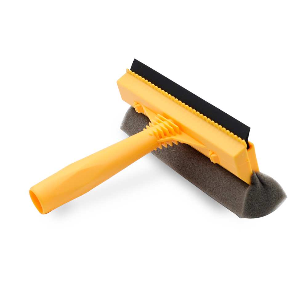 Eco-Friendly Plastic window cleaning 2 in 1 brush clean For Bathroom Window