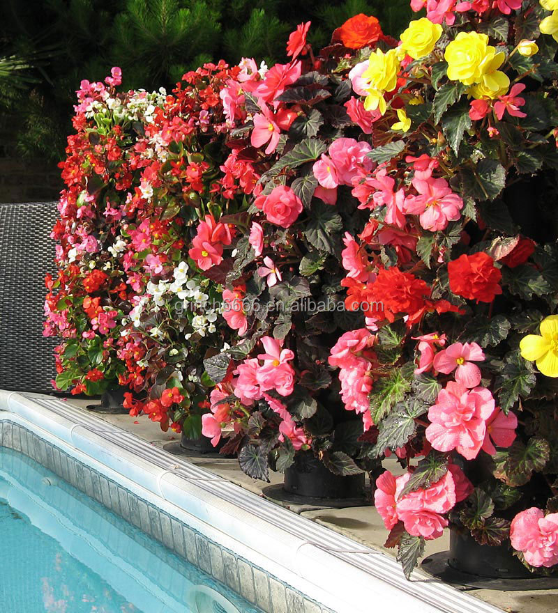 Freestanding Vertical Flower Tower Planter for Space-Saving Gardening