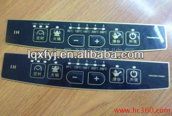 membrane switch screen printing press